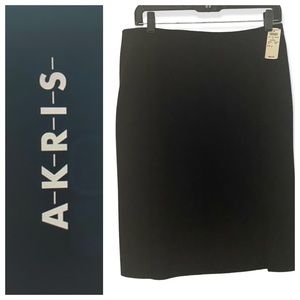 Akris Wool Pencil Skirt